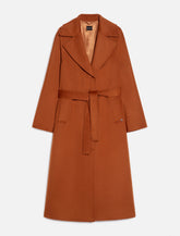 Cappotto midi in drap di lana Pennyblack