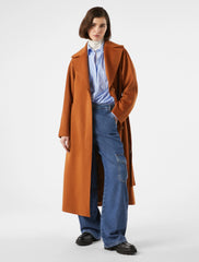 Cappotto midi in drap di lana surat Pennyblack