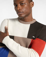 Pullover A Quadri Combinati Harmont&Blaine
