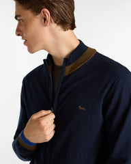 Maglioncino Con Zip Harmont&Blaine