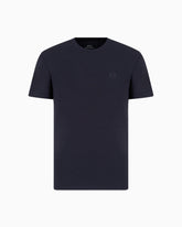 T-shirt Armani Exchange Logo Piccolo Tono su Tono