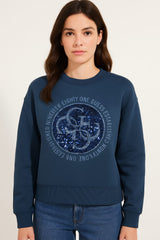 Felpa 4G Brillantinata Guess