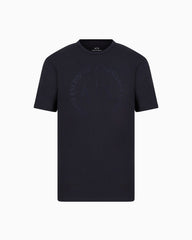T-shirt Armani Exchange Logo Grande Tono Su Tono