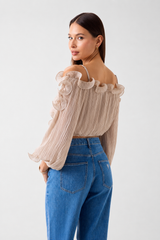 Top in chiffon W6RH29 Guess