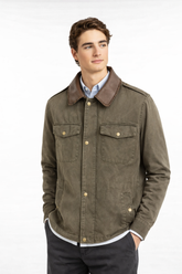 Giacca Con Collo In Pelle KOP278 Harmont&Blaine