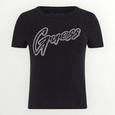 T-shirt Guess- logo borchiato