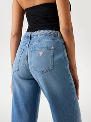 Jeans Guess Wide Leg Intrecciato