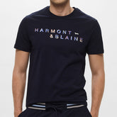 T-shirt logo girocollo Harmont&Blaine