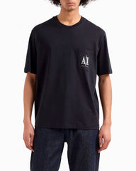 T-shirt Armani Exchange Con Taschino E Logo