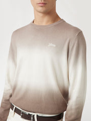 Maglione girocollo sfumato in misto lana Guess