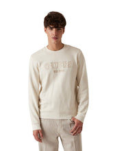 Felpa A Girocollo Guess Con Scritta Ricamata