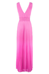 Abito In Georgette Lungo Nenette Milano