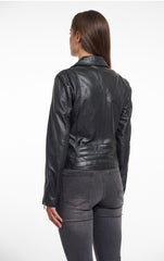 Giacca Biker in pelle Rino & Pelle