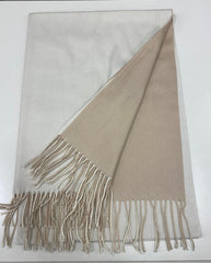Sciarpa misto cashmere BICOLOR personalizzabile