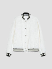 Bomber in stuoia con paillettes Pennyblack