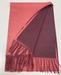 Sciarpa misto cashmere BICOLOR personalizzabile
