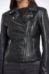 Giacca Biker in pelle Rino & Pelle