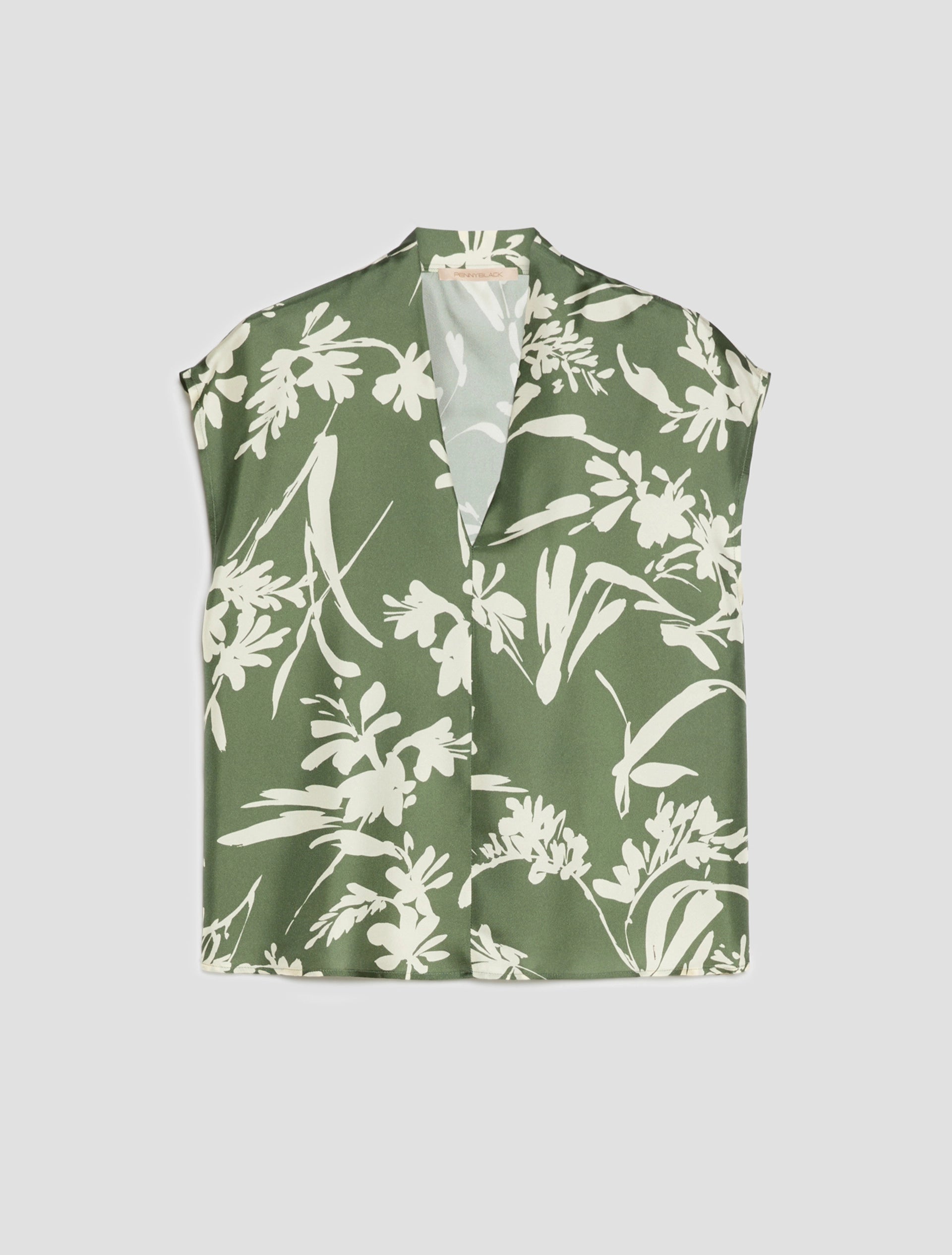 Blusa in seta PBPAEROVIA Pennyblack