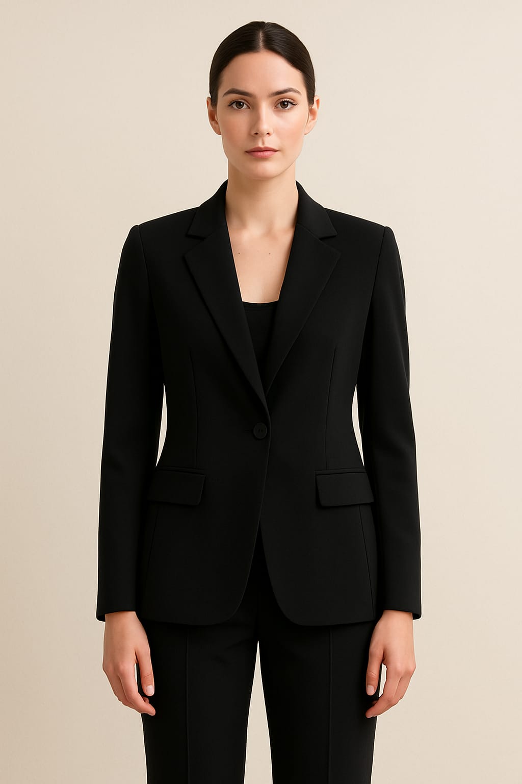 Blazer Monopetto Mariella Burani in Cady