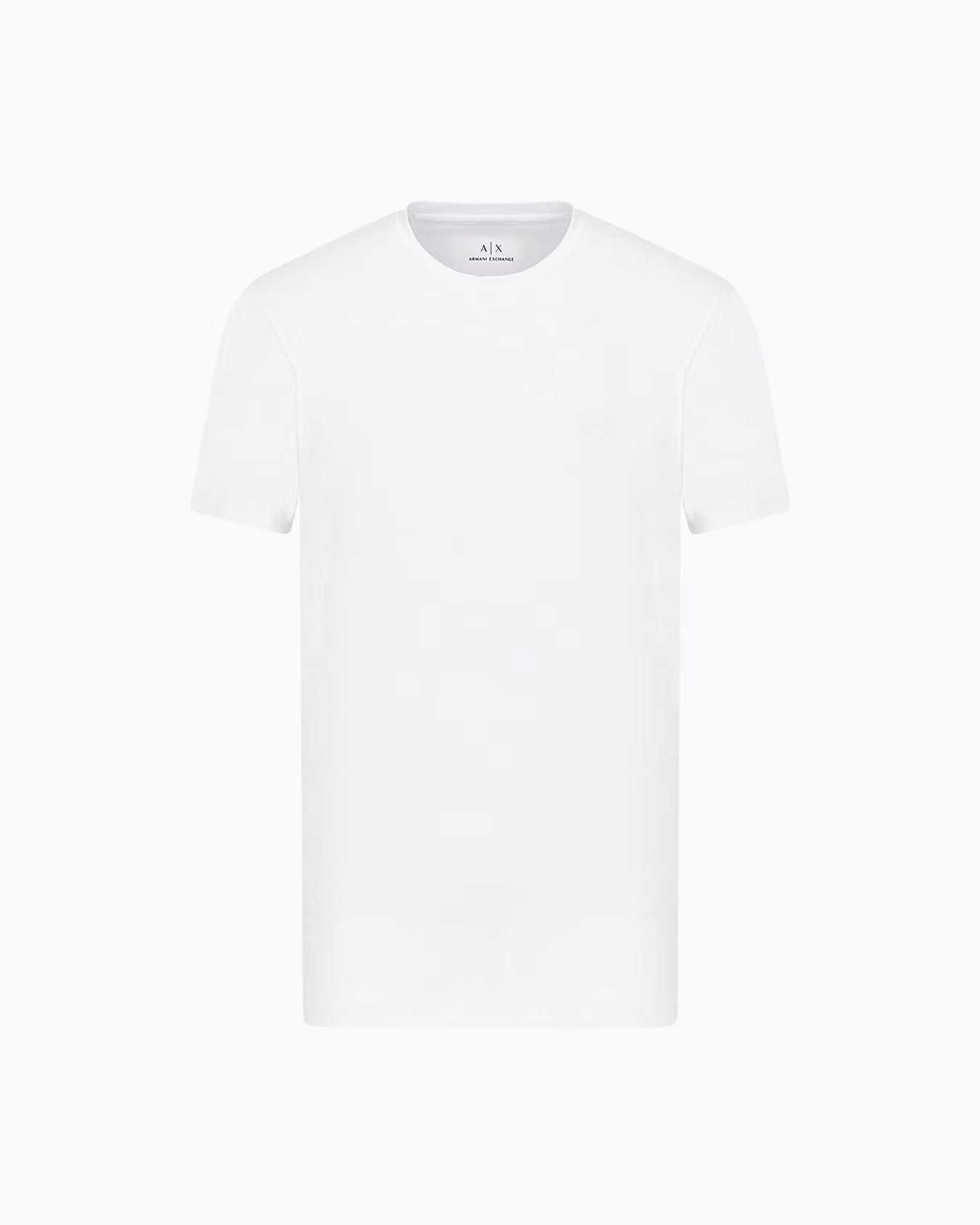 T-shirt Armani Exchange Logo Piccolo Tono su Tono