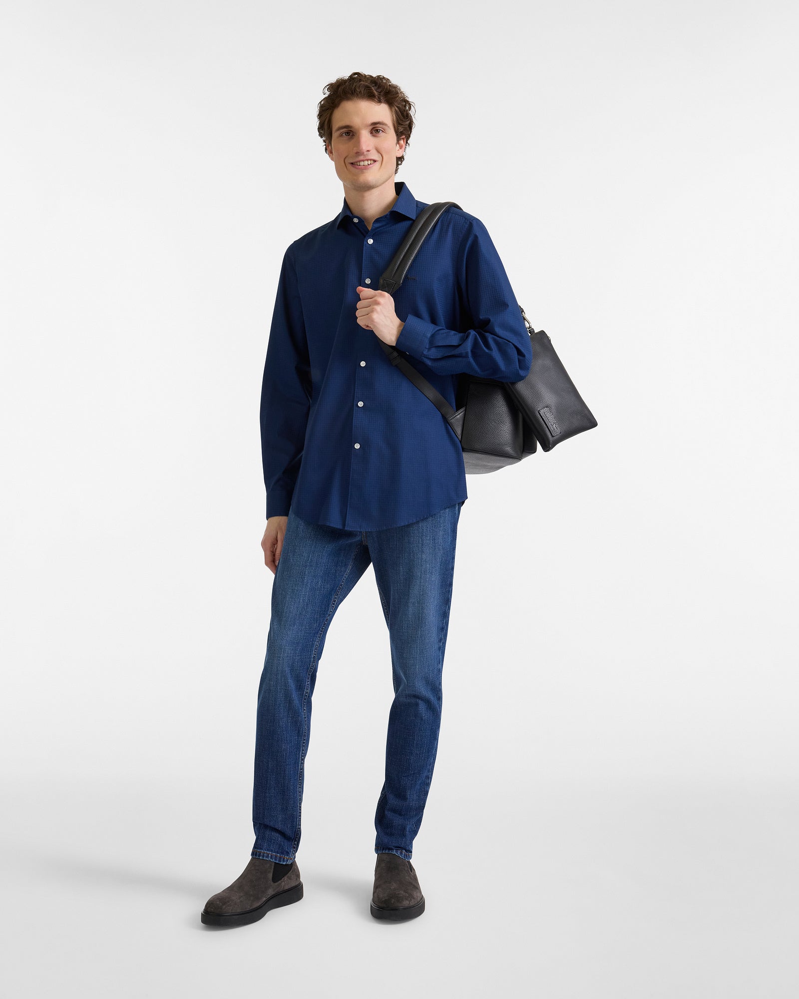 Camicia Microfantasia Harmont&Blaine CNP001