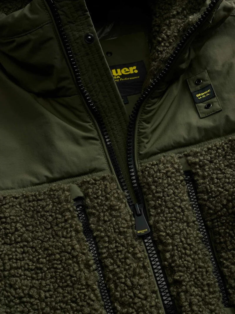 Giubbino In Eco-Pelliccia Blauer 1225