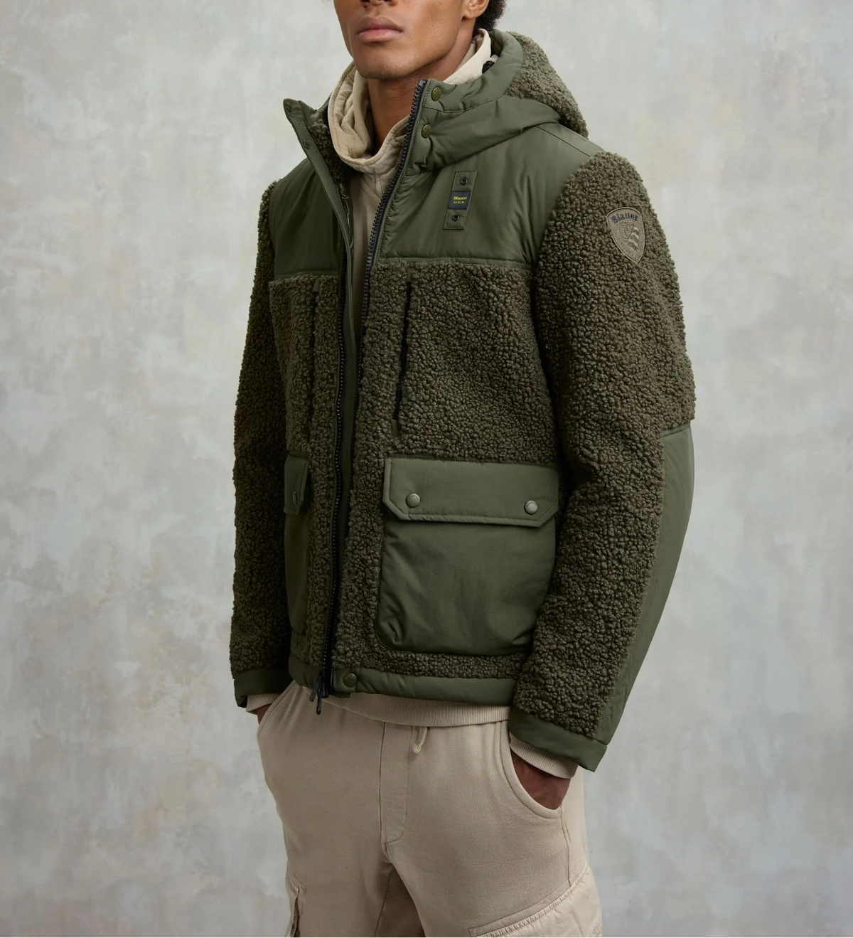 Giubbino In Eco-Pelliccia Blauer 1225