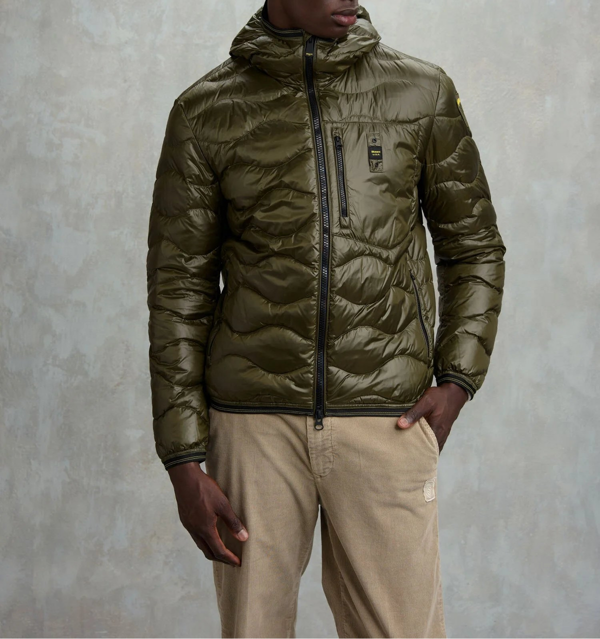 Piumino New Wave Blauer 3074