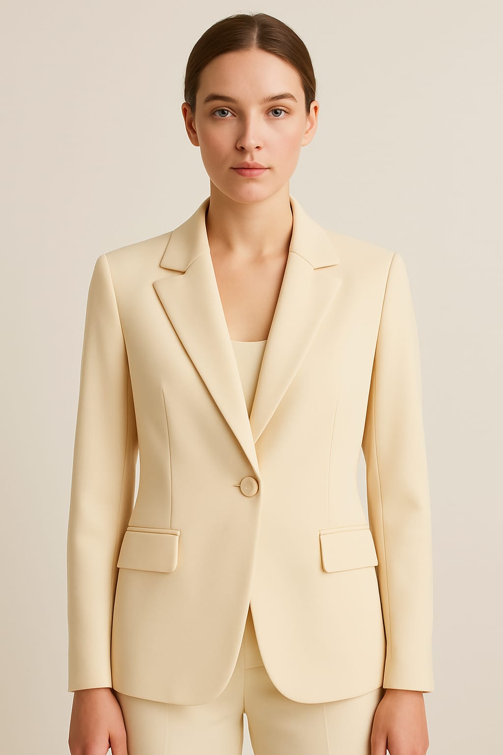 Blazer Monopetto Mariella Burani in Cady