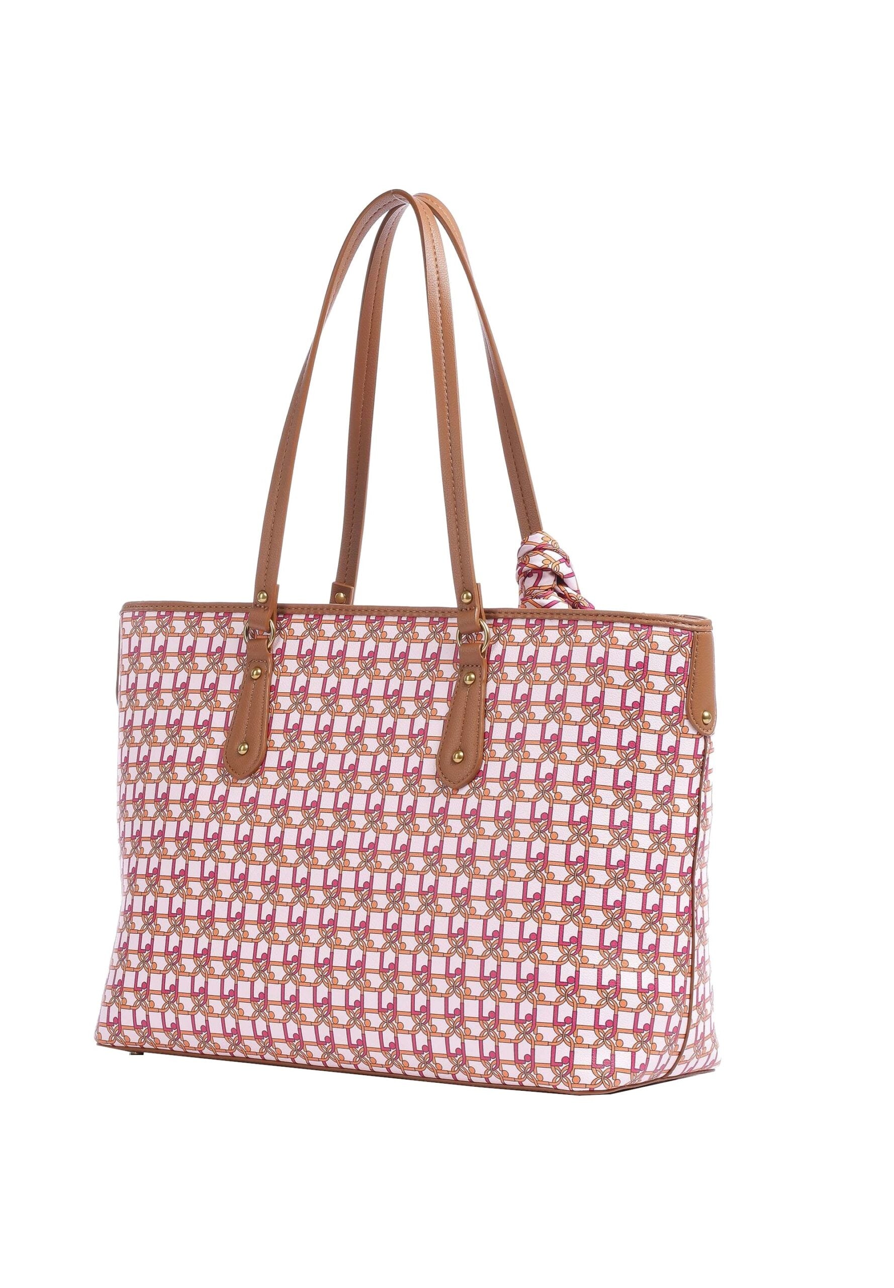 Borsa shopping Lui-jo con foulard