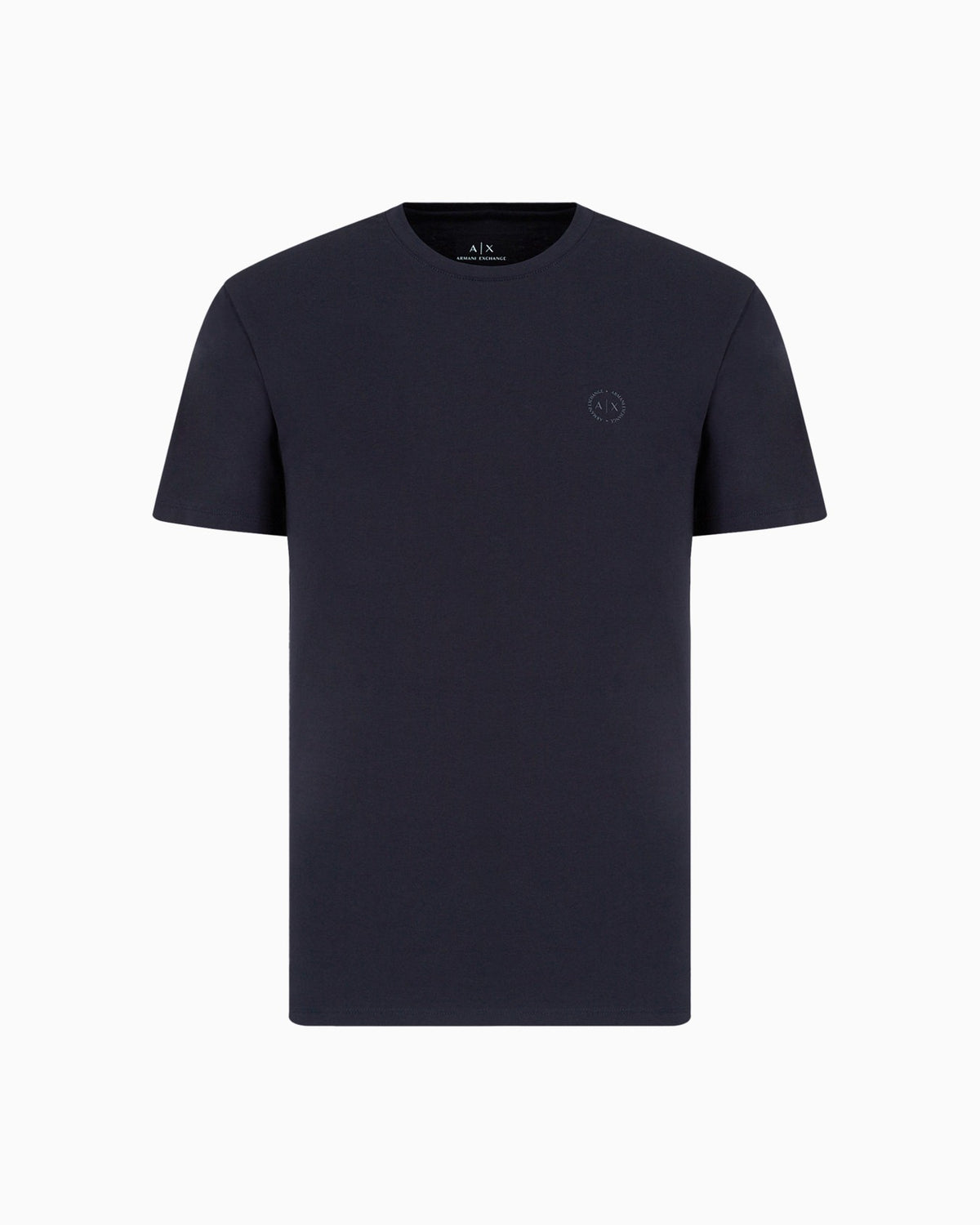 T-shirt Armani Exchange Logo Piccolo Tono su Tono