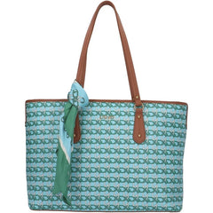 Borsa shopping Lui-jo con foulard