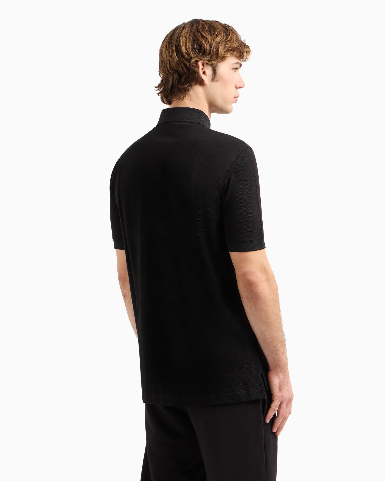 Polo Armani Exchange Logo Tono Su Tono