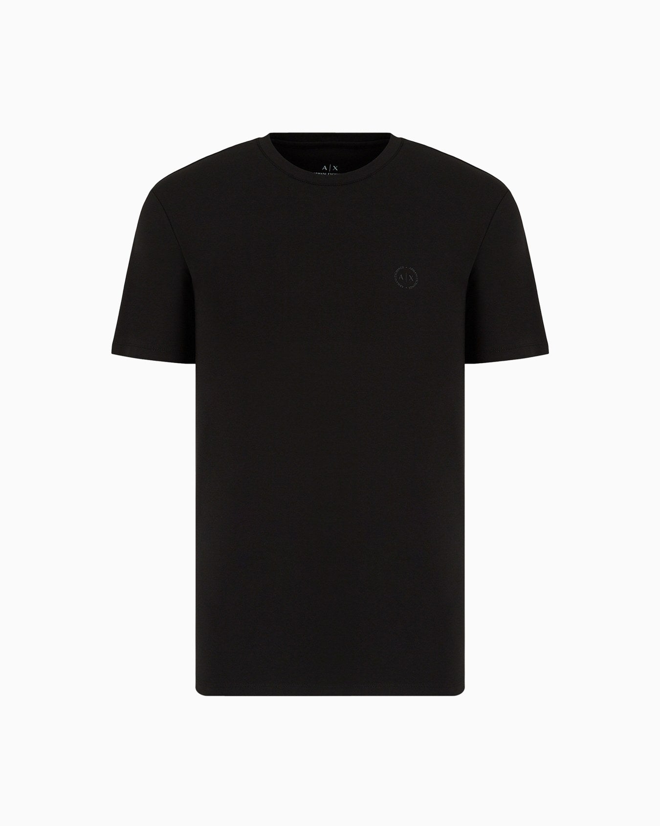 T-shirt Armani Exchange Logo Piccolo Tono su Tono