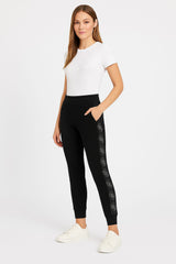 Pantalone Tuta Con Fascia Laterale 4G Guess