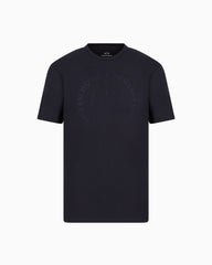 T-shirt Armani Exchange Logo Grande Tono Su Tono