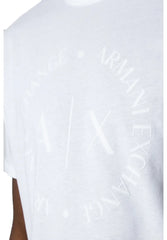 T-shirt Armani Exchange Logo Grande Tono Su Tono