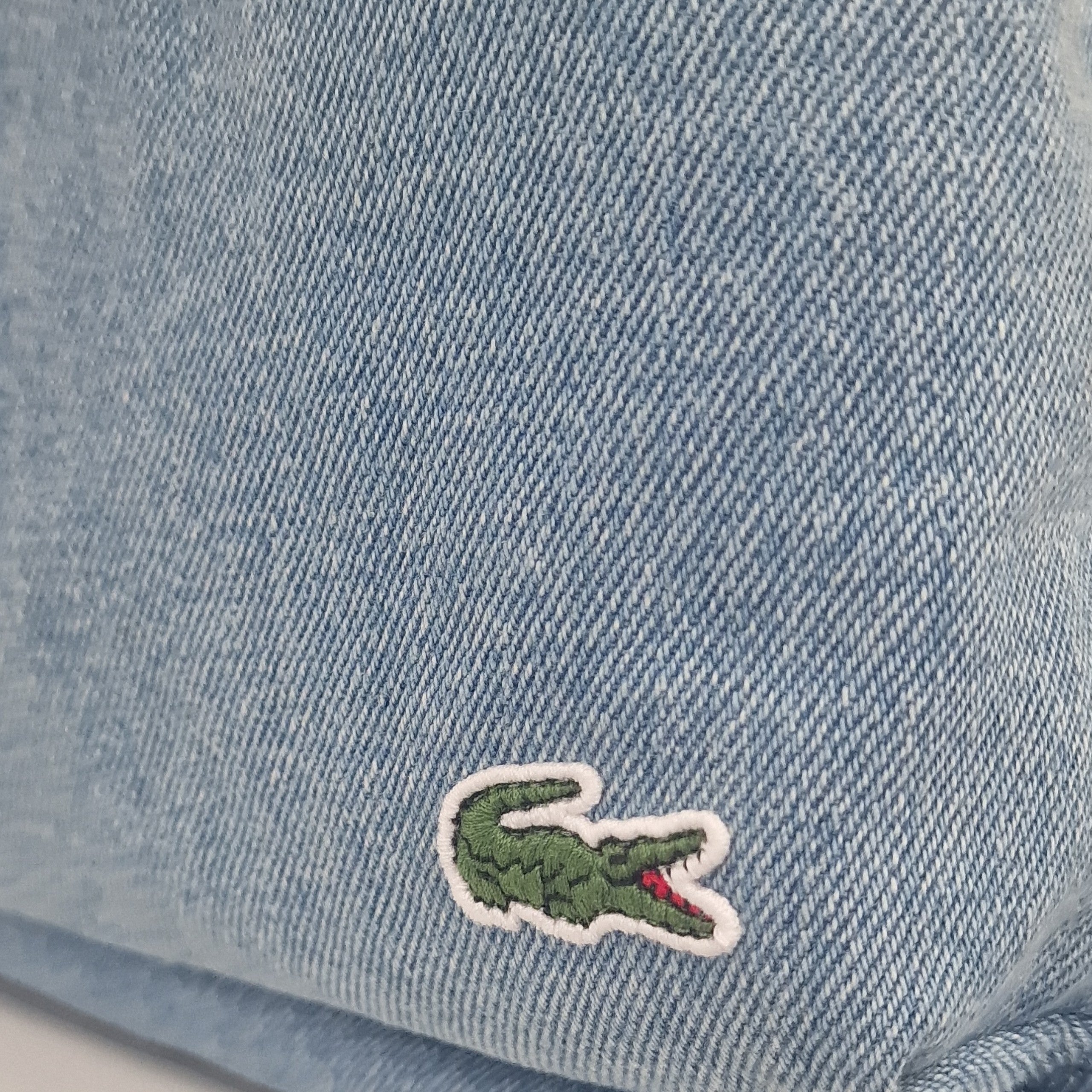 Zaino unisex in jeans Lacoste