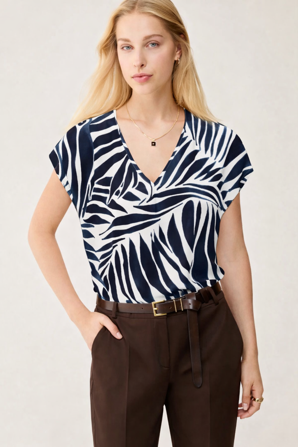 Blusa Pbbchiffon Pennyblack