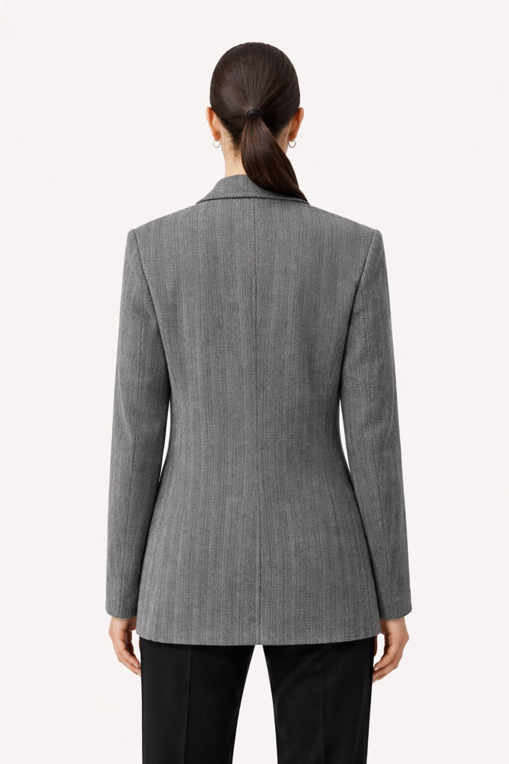 Giacca In Tessuto Spigato MAB35597 Mariella Burani