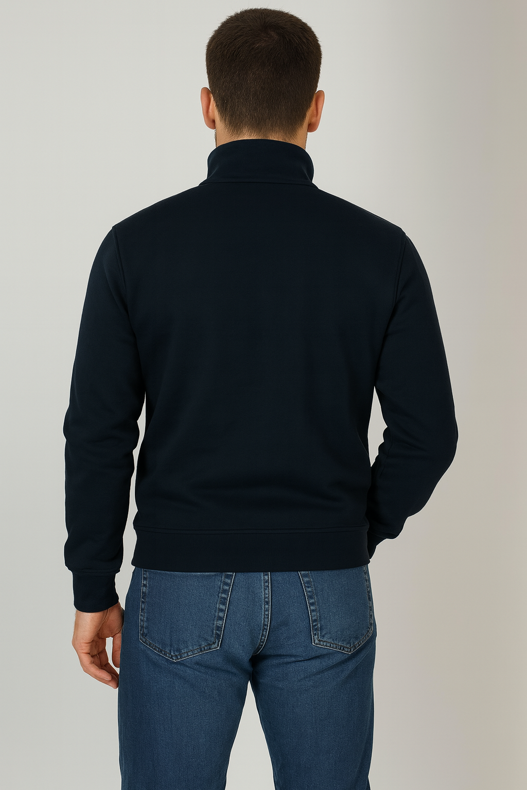 Felpa Con Zip FRP195 Harmont&Blaine