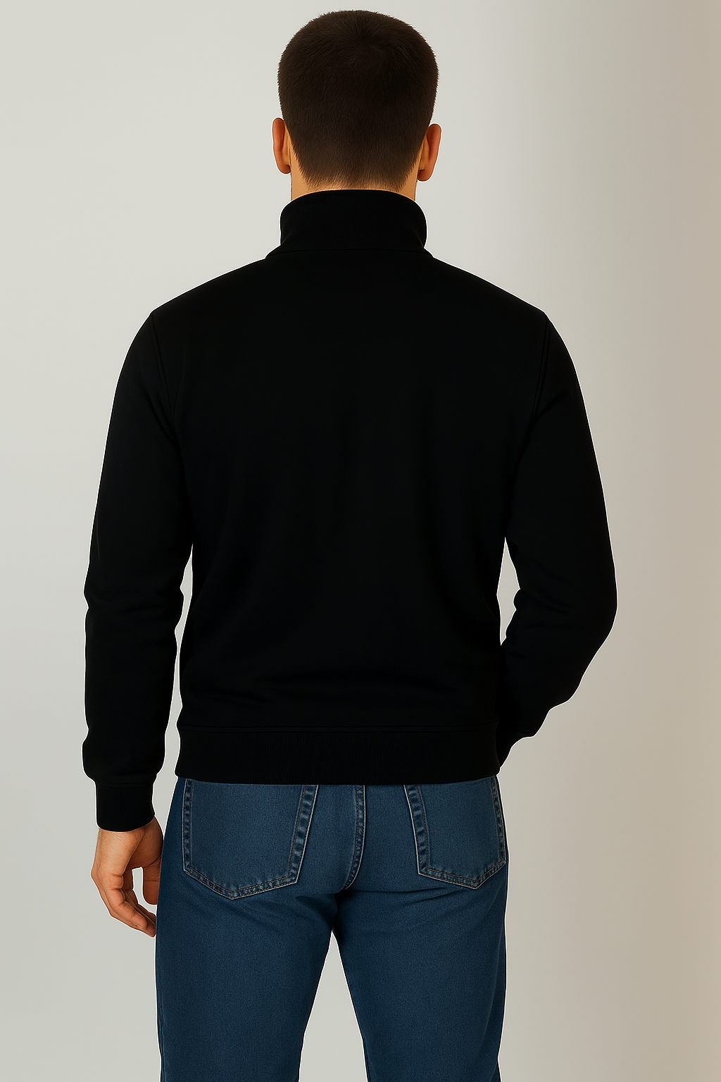 Felpa Con Zip FRP195 Harmont&Blaine