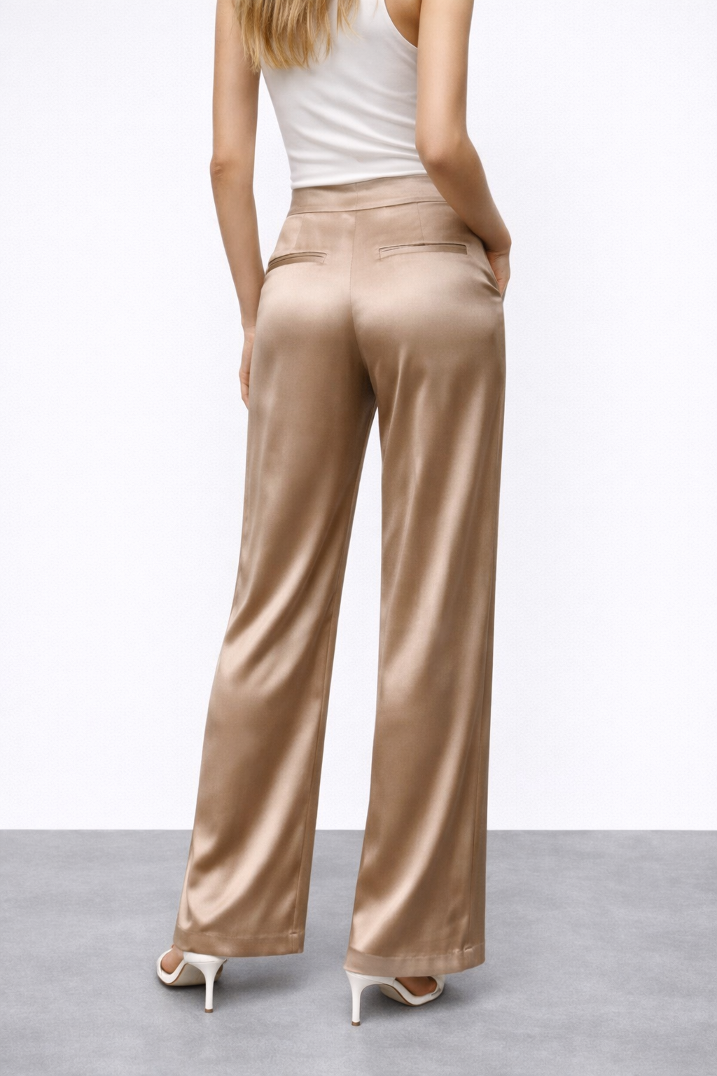 Pantaloni In Raso W6RB66 Guess