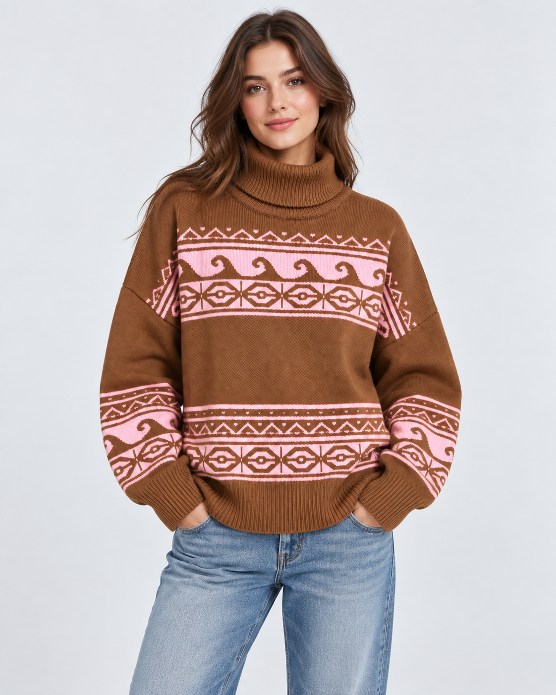 Maglione a collo alto Pbbfolk Pennyblack