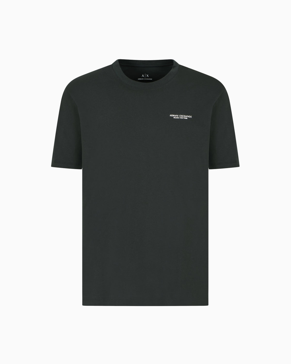 T-shirt Armani Exchange Scritta Gommata Bianca
