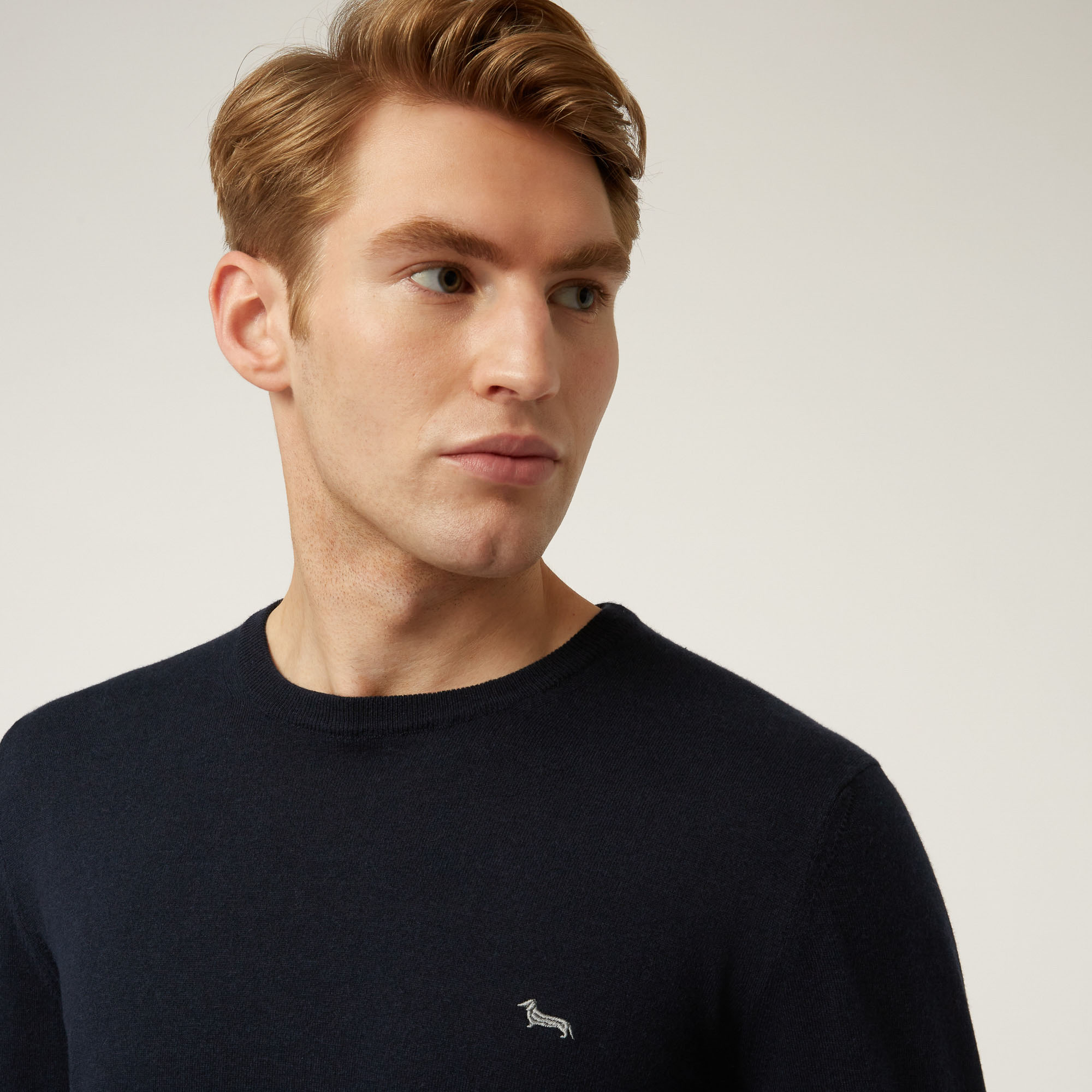 Maglia Essentials in cotone e cashmere Harmont & Blaine