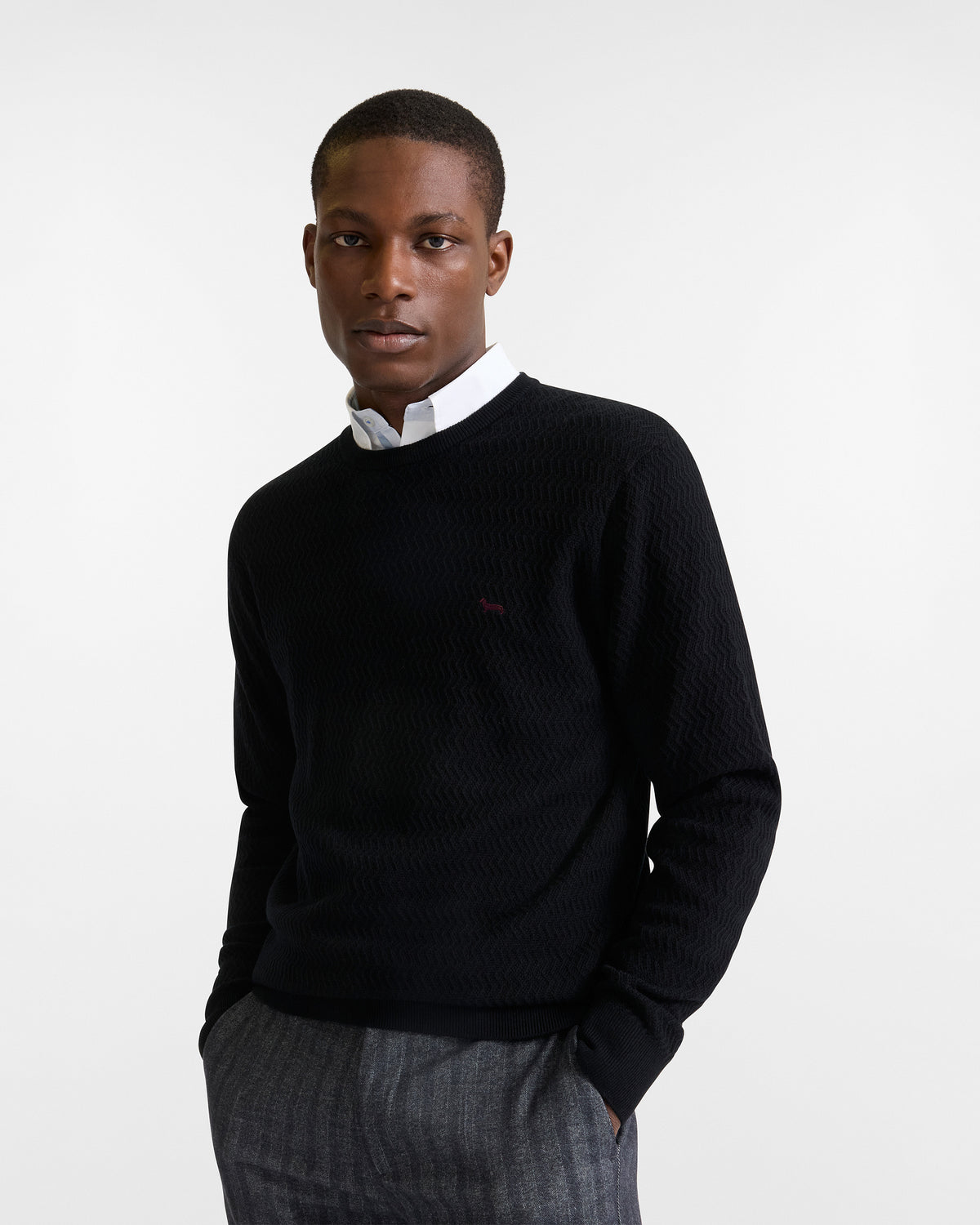 Maglioncino In Lavorazione 3D HRP820 Harmont&Blaine