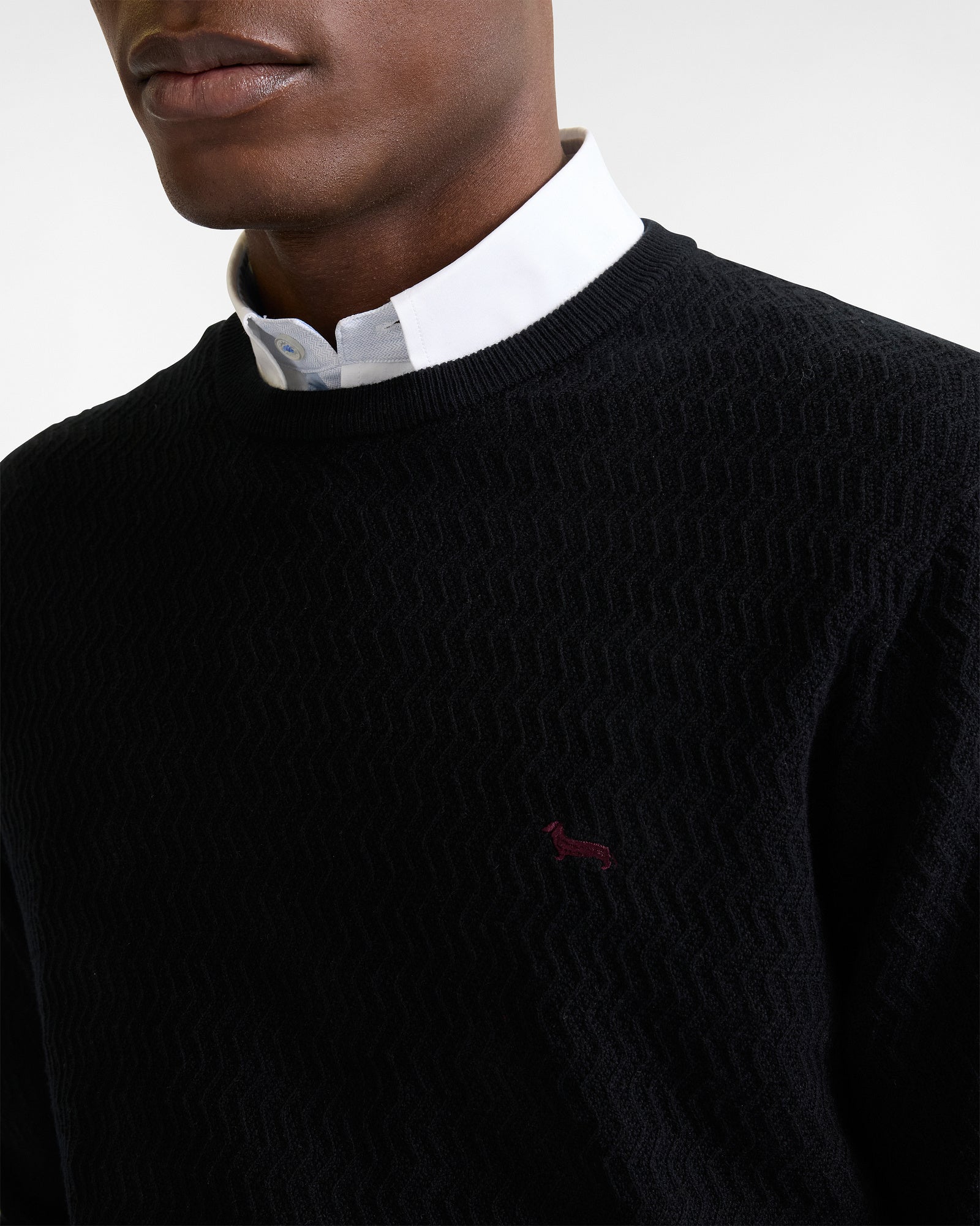 Maglioncino In Lavorazione 3D HRP820 Harmont&Blaine