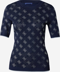 GUESS Pullover 'Rosie' in Blu Scuro