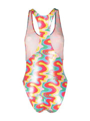 Costume Intero Con Stampa Chiara Ferragni